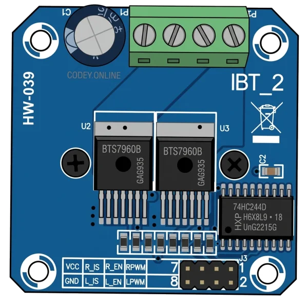 BTS7960 Motor Driver