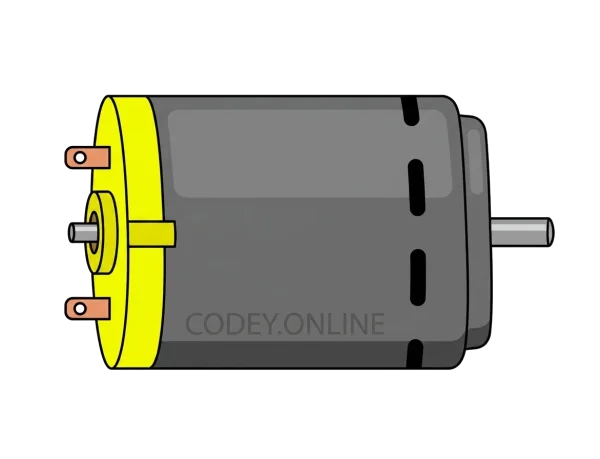 Left DC Motor