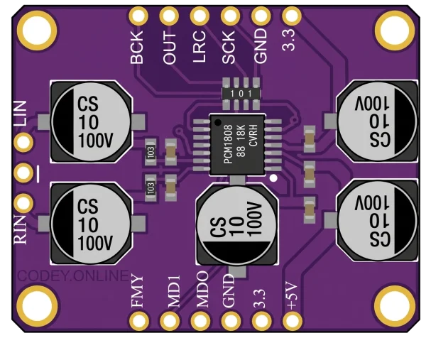PCM1808 ADC Module