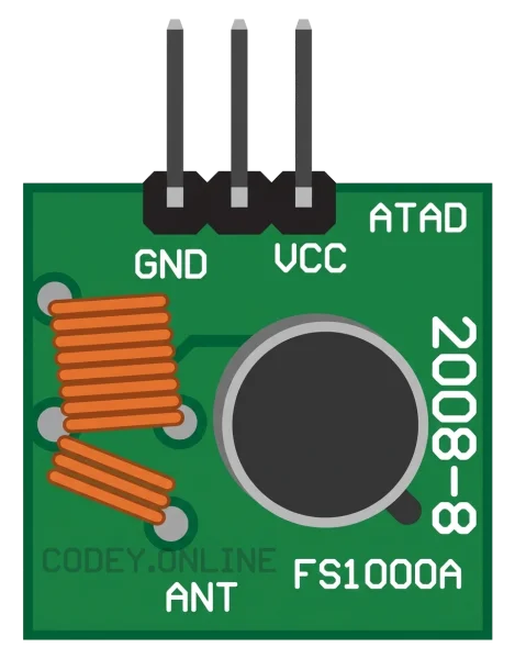 RF 433Mhz Transmitter FS1000A